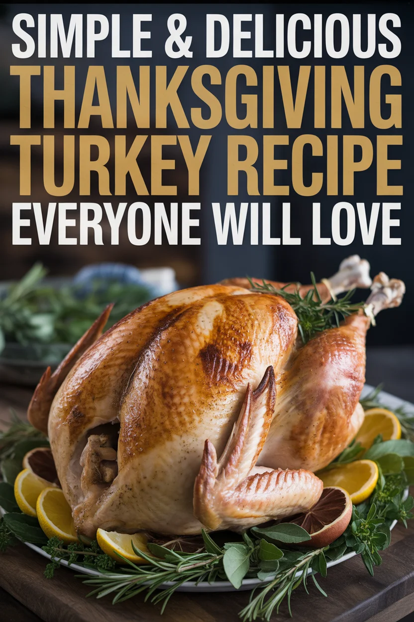 Simple & Delicious Thanksgiving Turkey Recipe Everyone Will Love