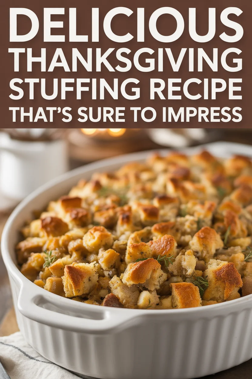 thanksgiving stuffing recipe
