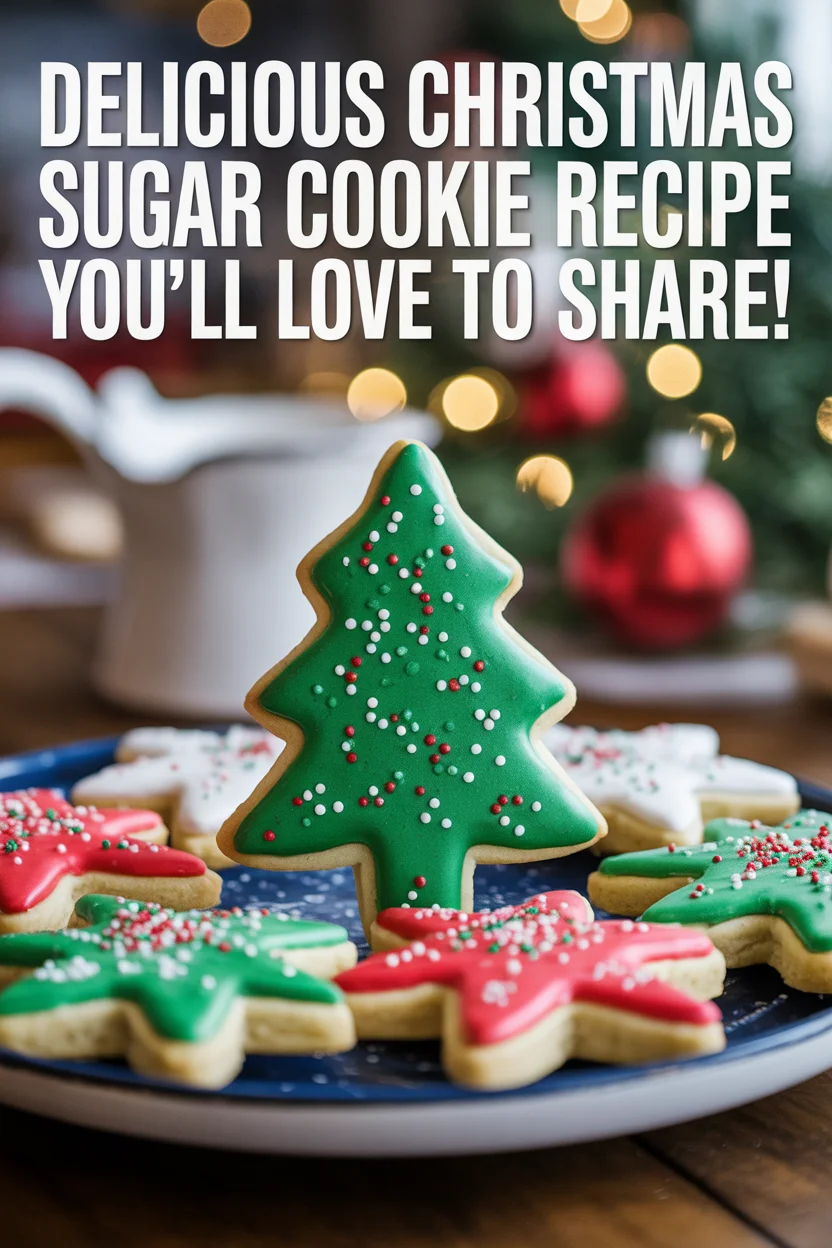 christmas sugar cookie recipe