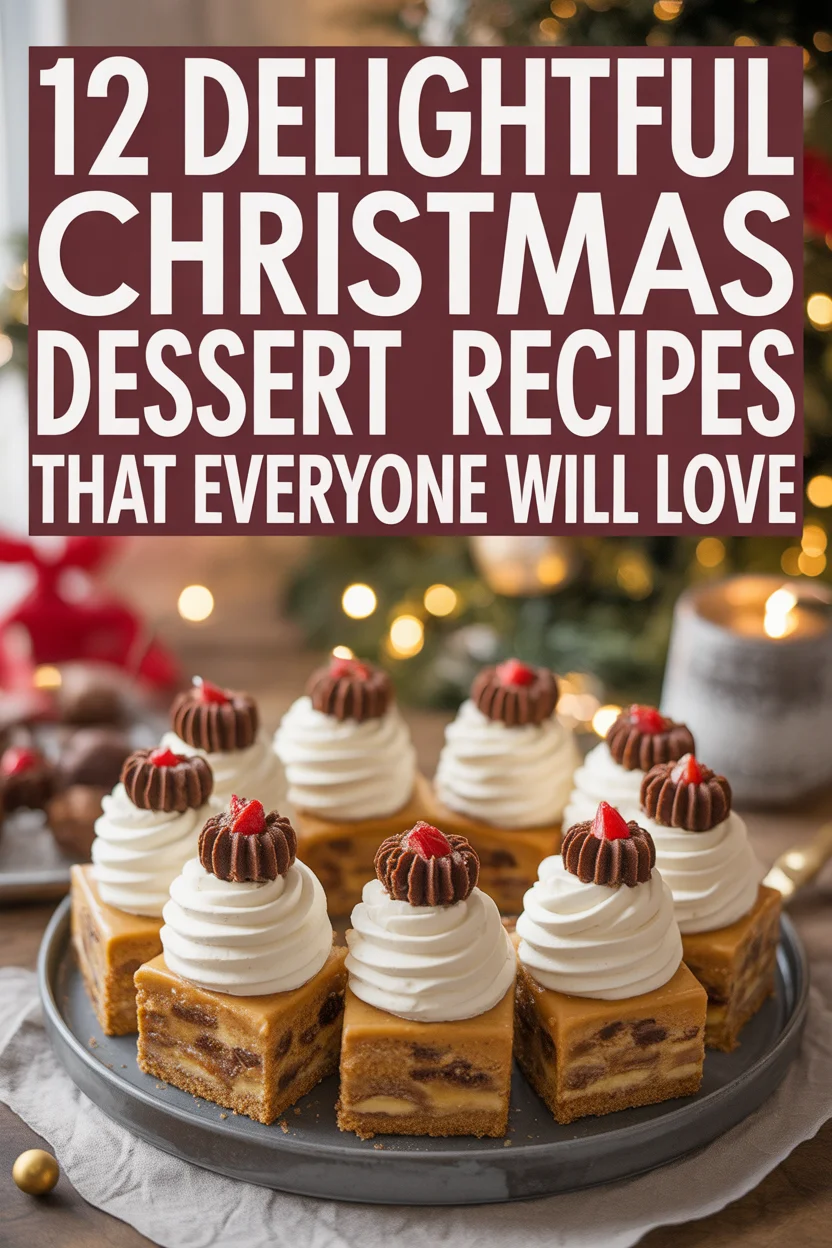 christmas dessert recipes