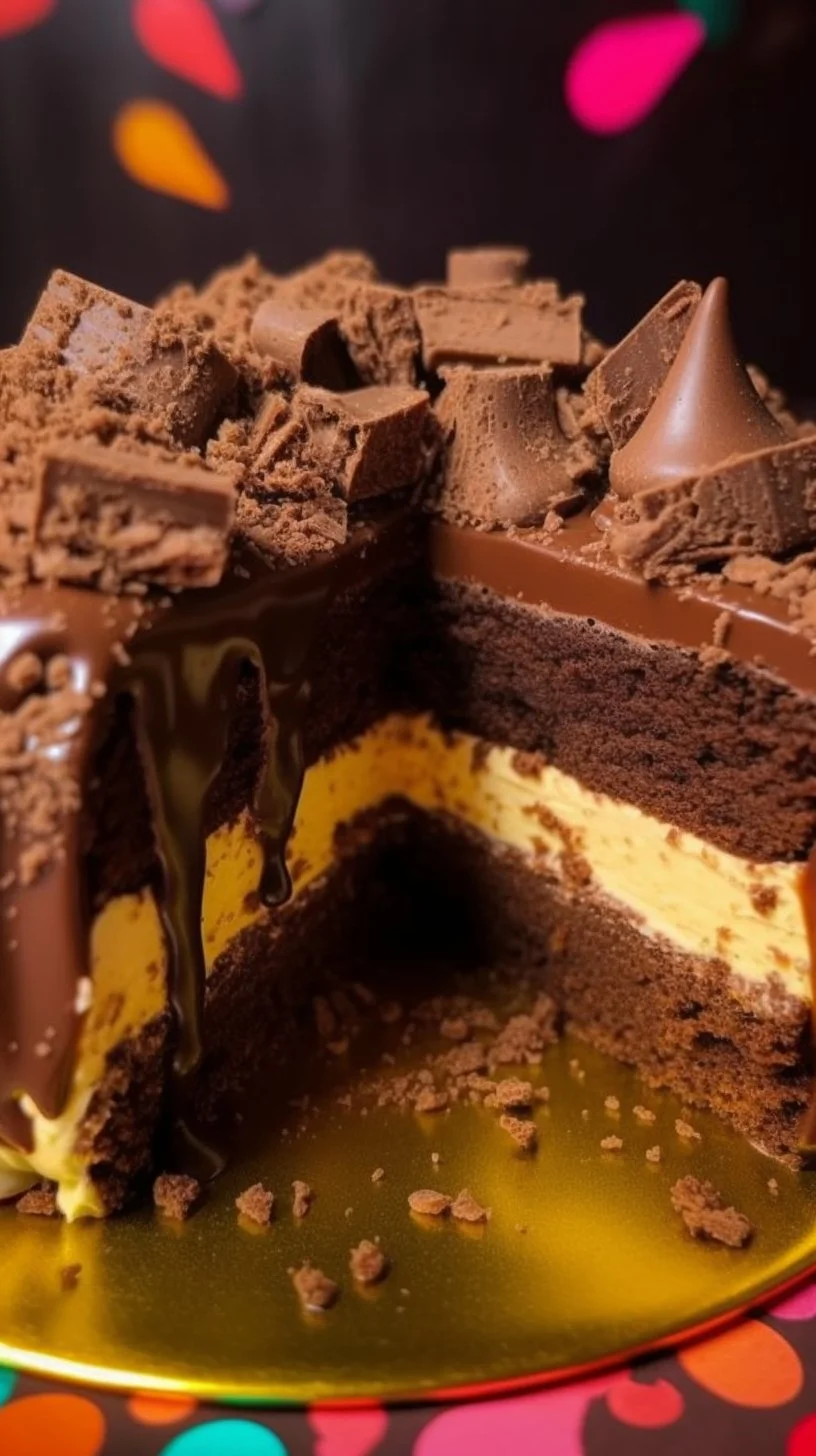 Delicious homemade Biscoff cheesecake topped with cookie crumbs