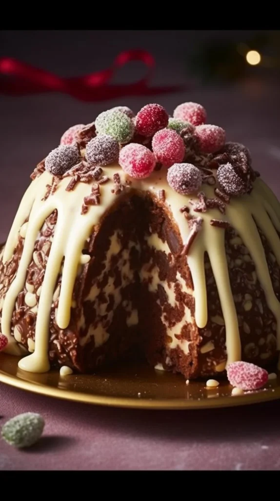 Chocolate Raspberry Cheesecake Rocky Road with chocolate chunks and raspberries