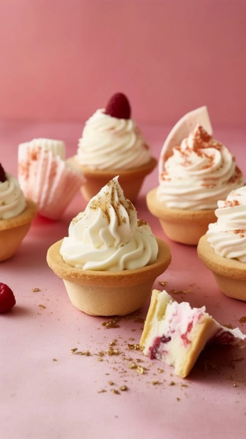 Delicious homemade Chocolate Raspberry Tarts with fresh raspberries on top.