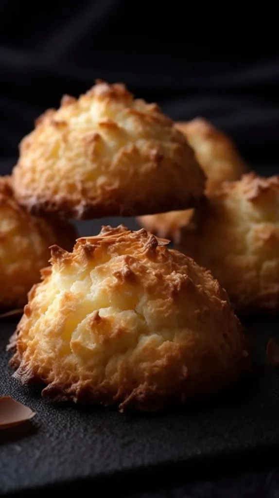 Delicious homemade coquitos coconut treats served in a decorative dish.