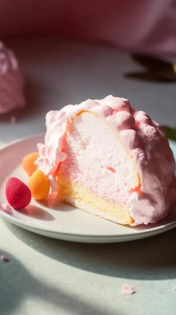 Homemade TikTok Cloud Bread with fluffy texture and low-carb ingredients