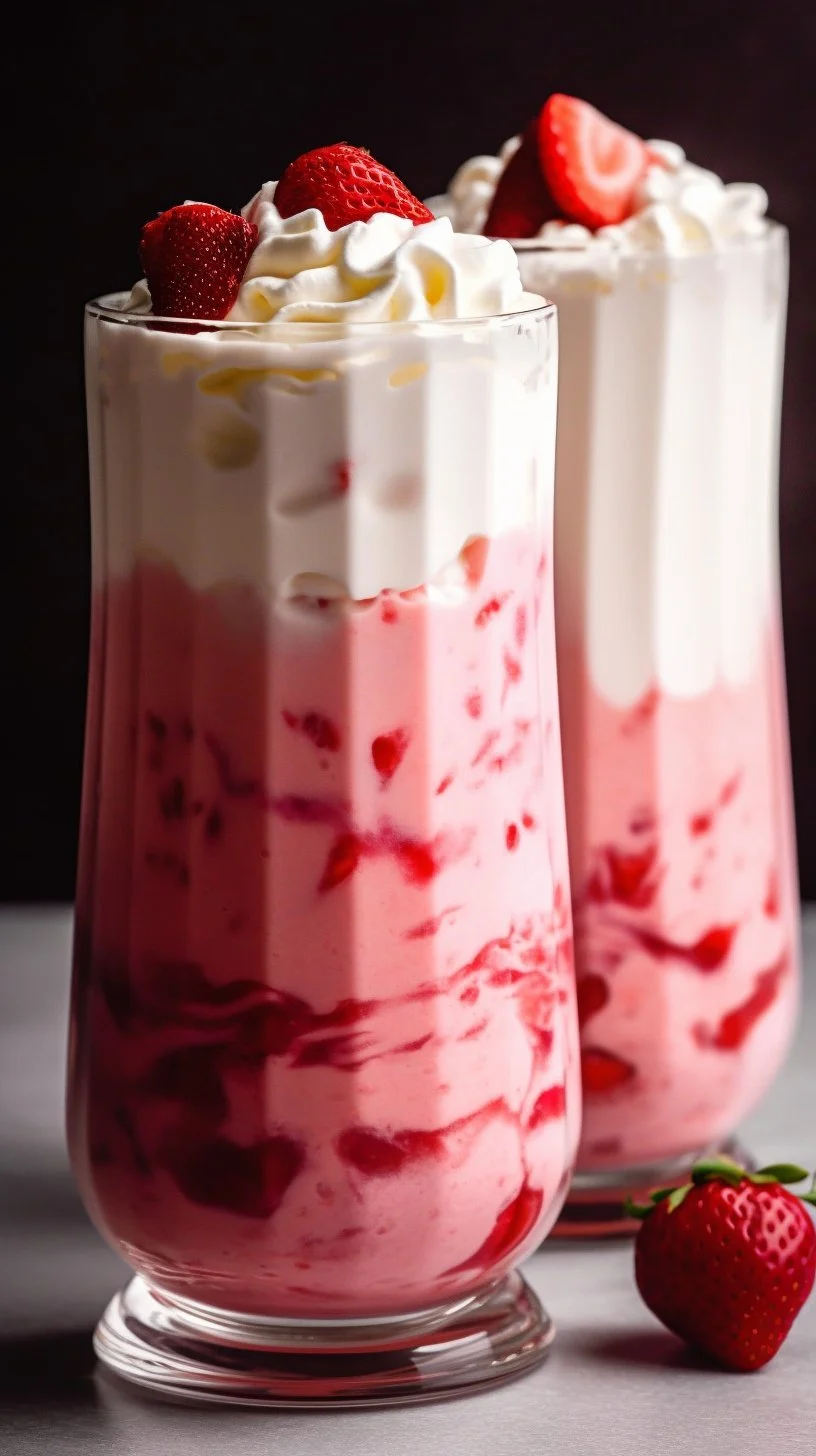 Delicious homemade strawberry yogurt ready in 5 minutes