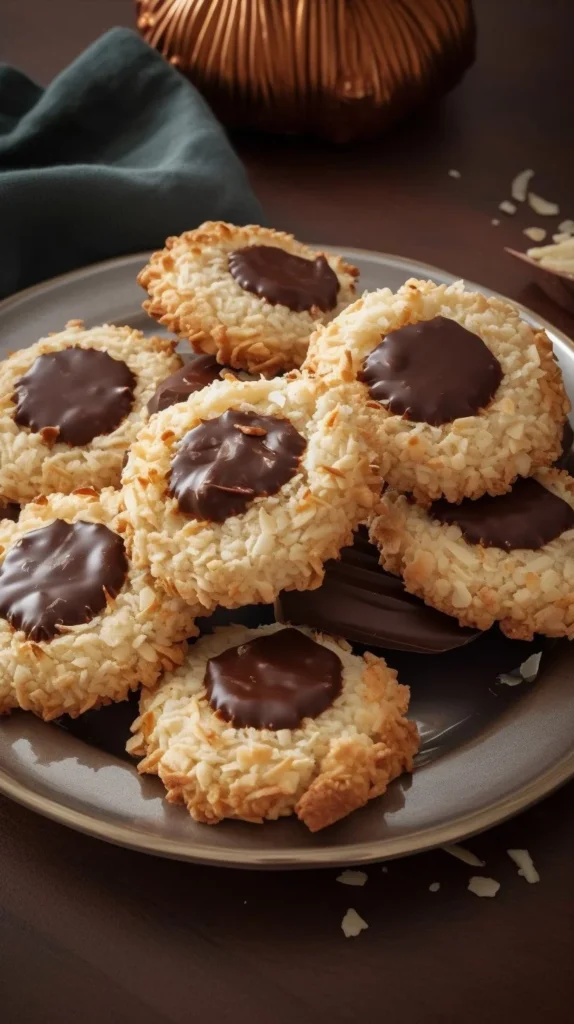 Delicious homemade Chocolate Thumbprint Cookies with rich chocolate filling