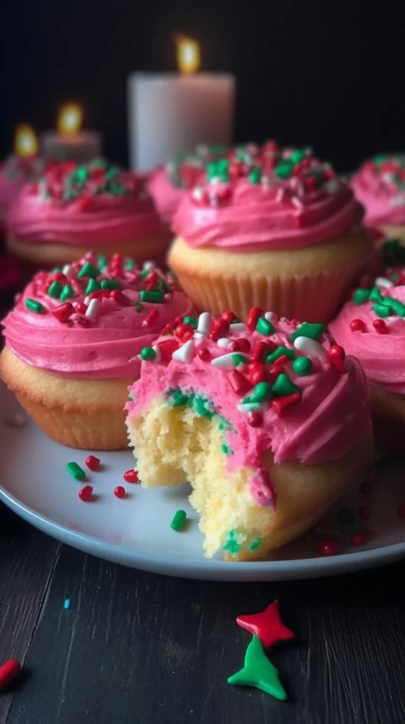 Delicious Copycat Lofthouse Cookies with colorful frosting and sprinkles