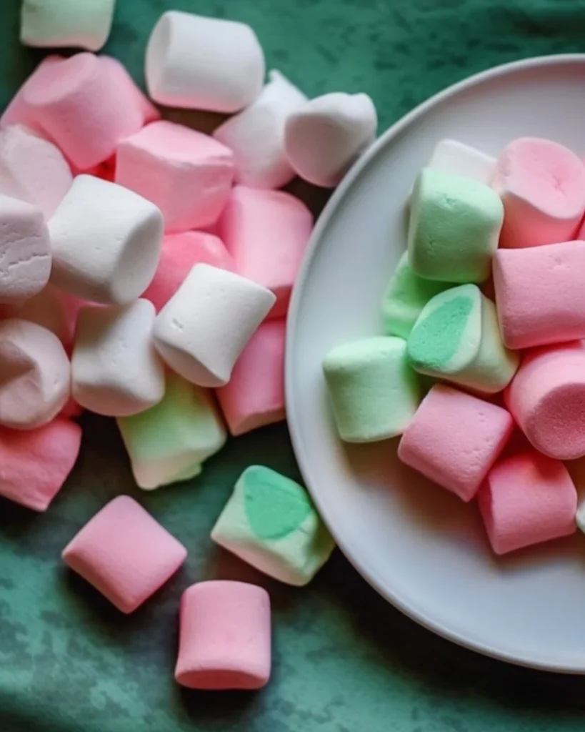 Delicious sugar-free marshmallows in a bowl, perfect for snacks and treats