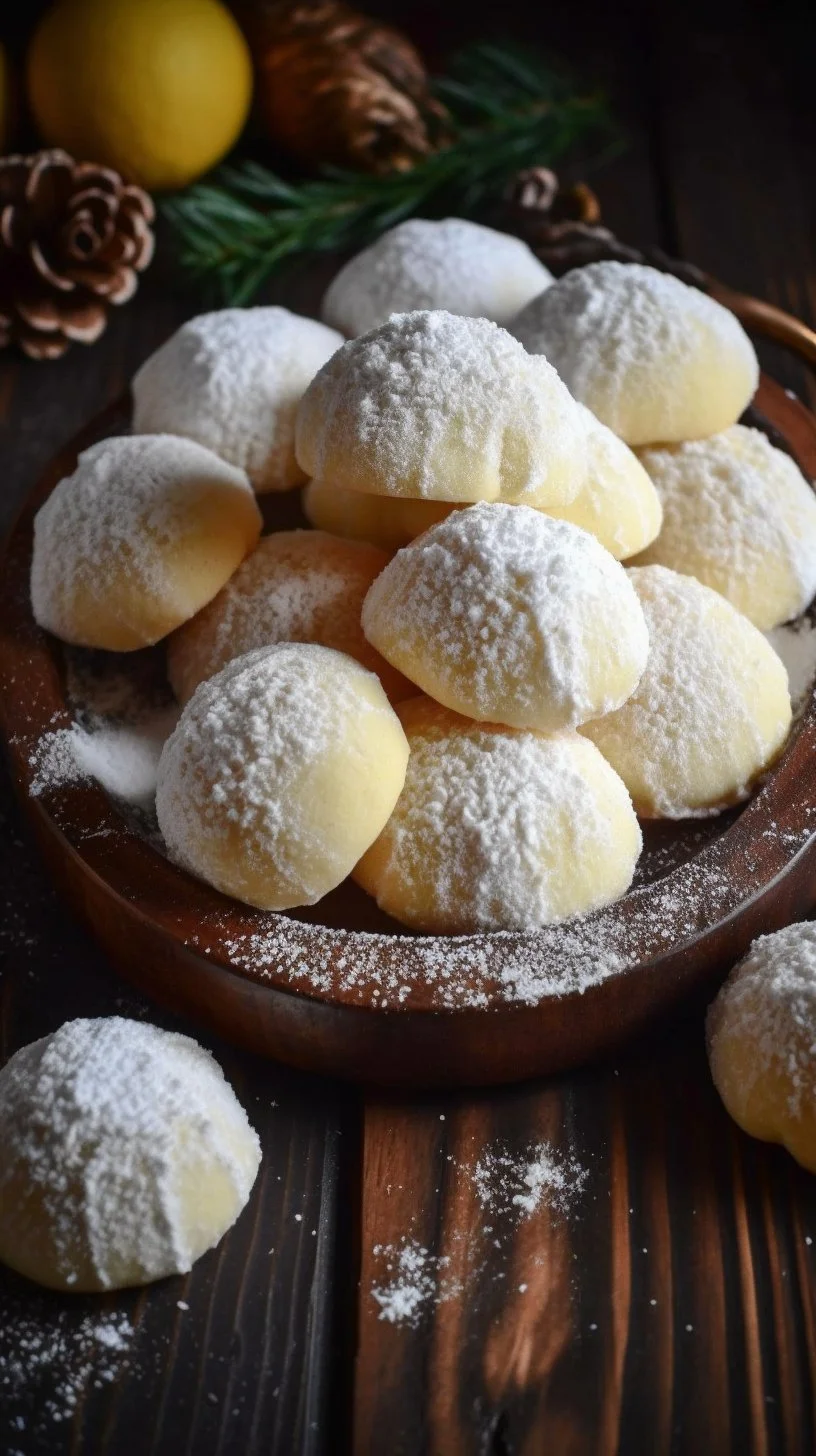 Delicious snowballs made with sweetened condensed milk, perfect for desserts.