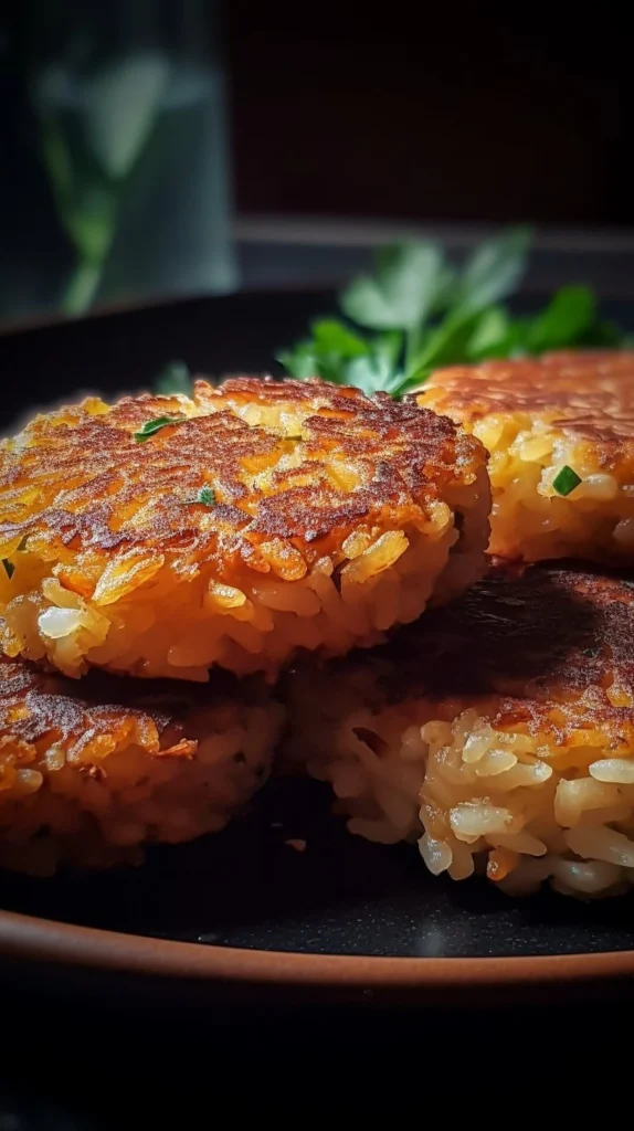 Delicious cauliflower hash browns served on a plate, perfect for a low-carb breakfast.