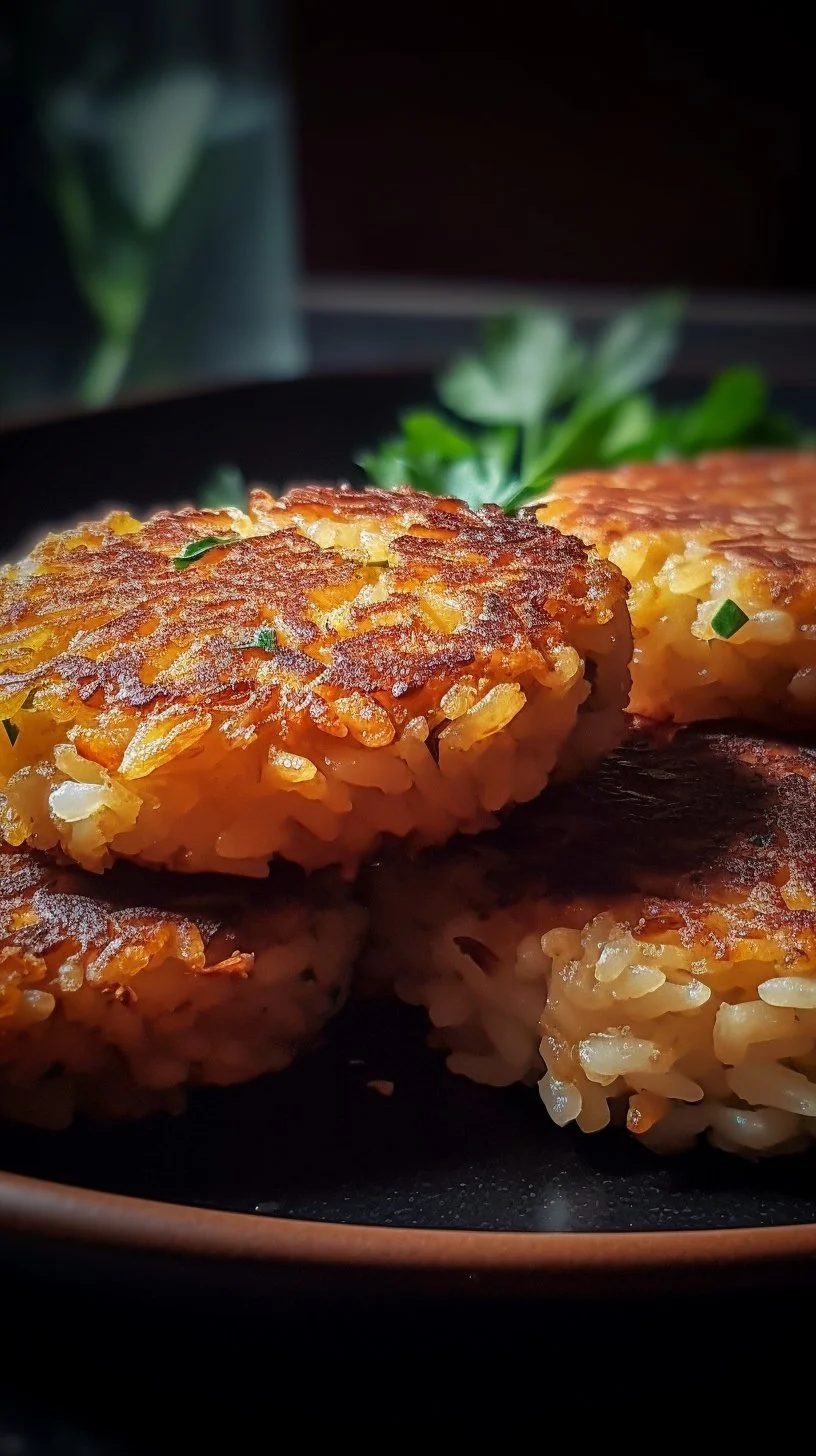Delicious cauliflower hash browns served on a plate, perfect for a low-carb breakfast.