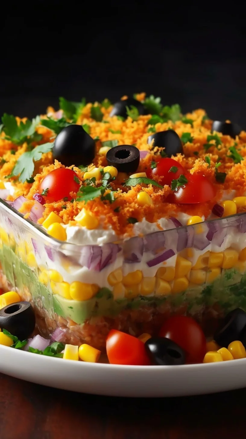 Cowboy Caviar Jalapeno Popper Cheese Log appetizer on a serving platter.