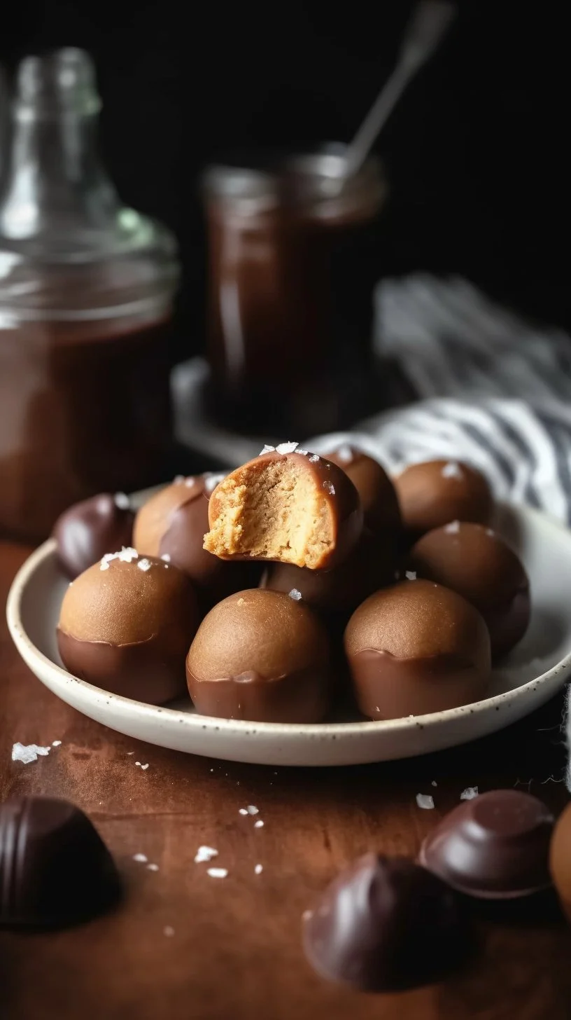 Healthy Buckeyes recipe with nutritious ingredients for a guilt-free treat