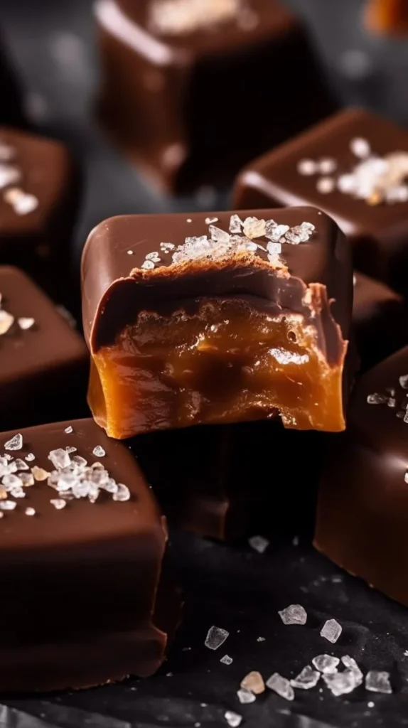Delicious 4-ingredient date caramels on a plate ready to enjoy.