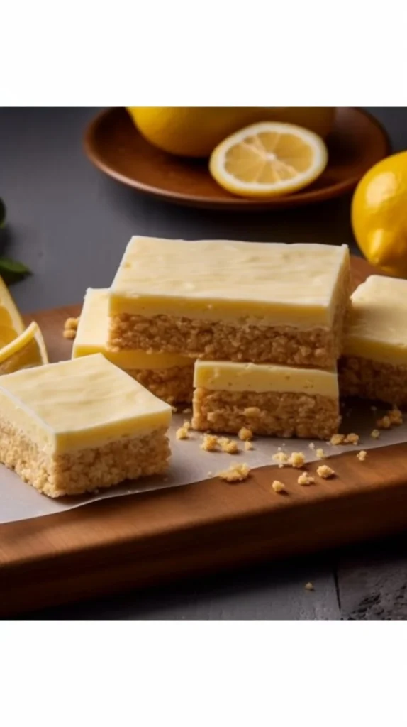 Delicious Lemon Weet-Bix Slice topped with lemon zest and served on a plate