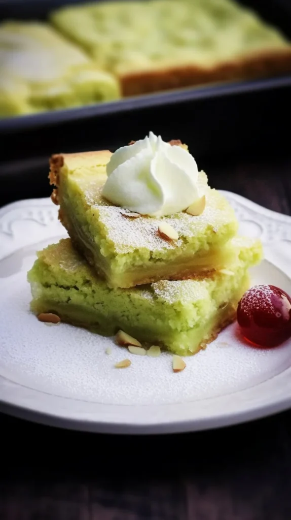Delicious Pistachio Sticky Butter Cake with a rich, sticky glaze and crushed pistachios