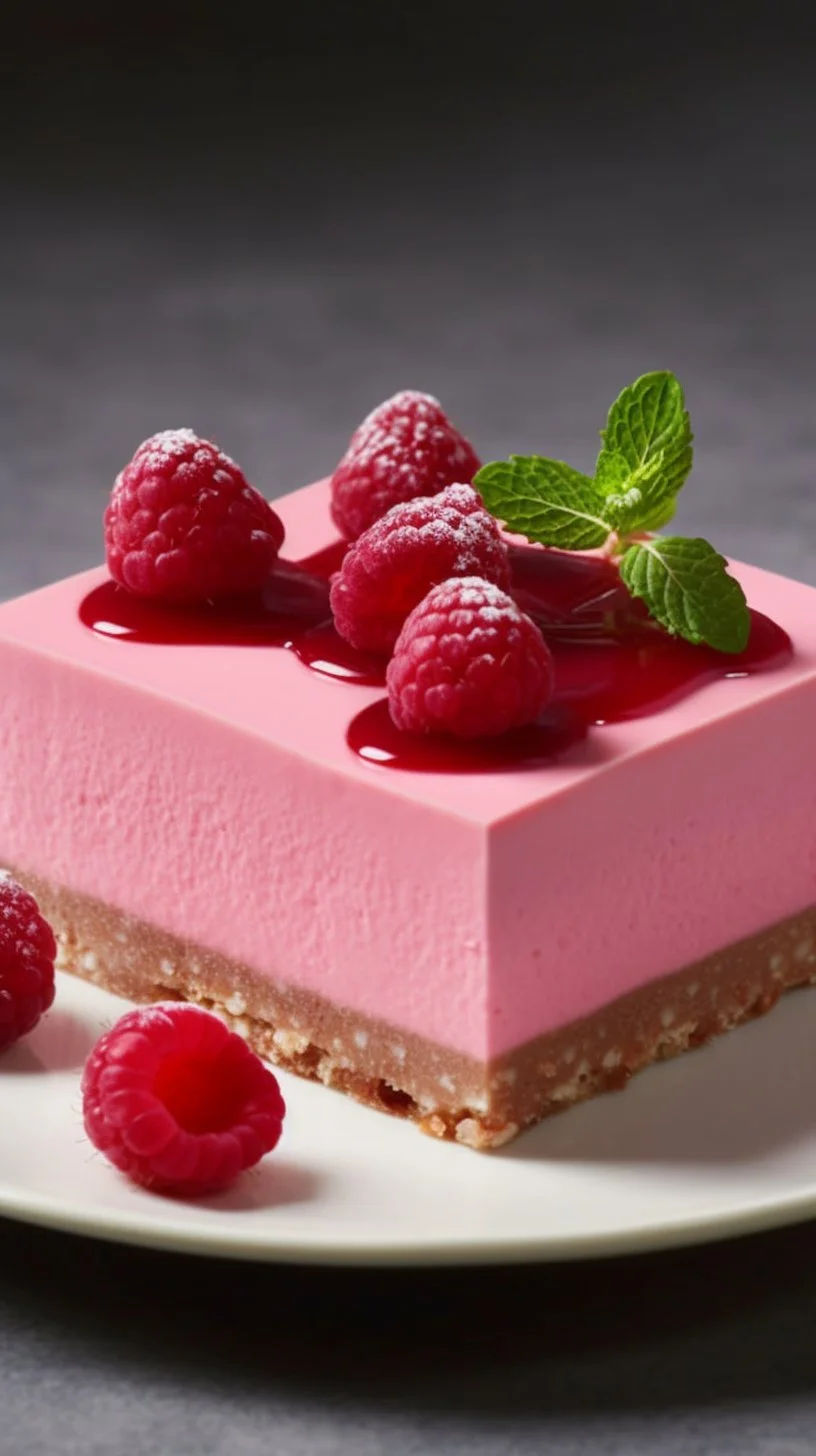 Delicious No Bake Jello Cheesecake Fluff dessert in a glass bowl