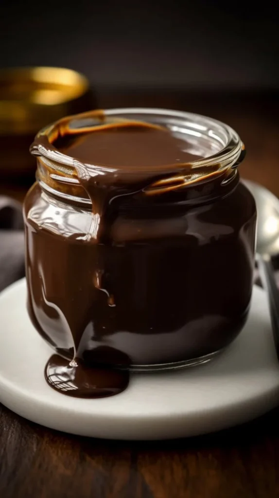 Delicious Peanut Butter Hot Fudge drizzled over ice cream