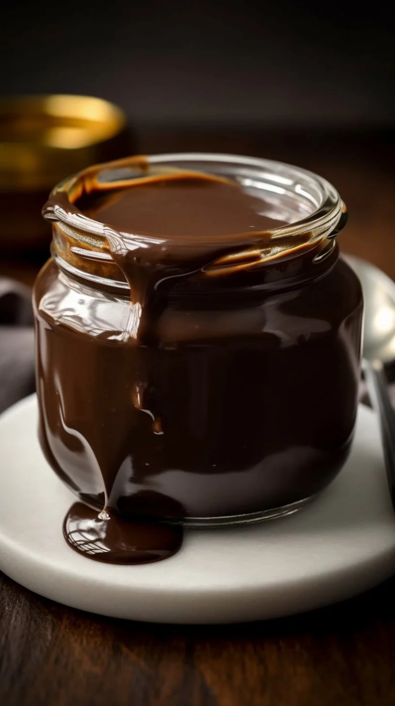 Delicious Peanut Butter Hot Fudge drizzled over ice cream