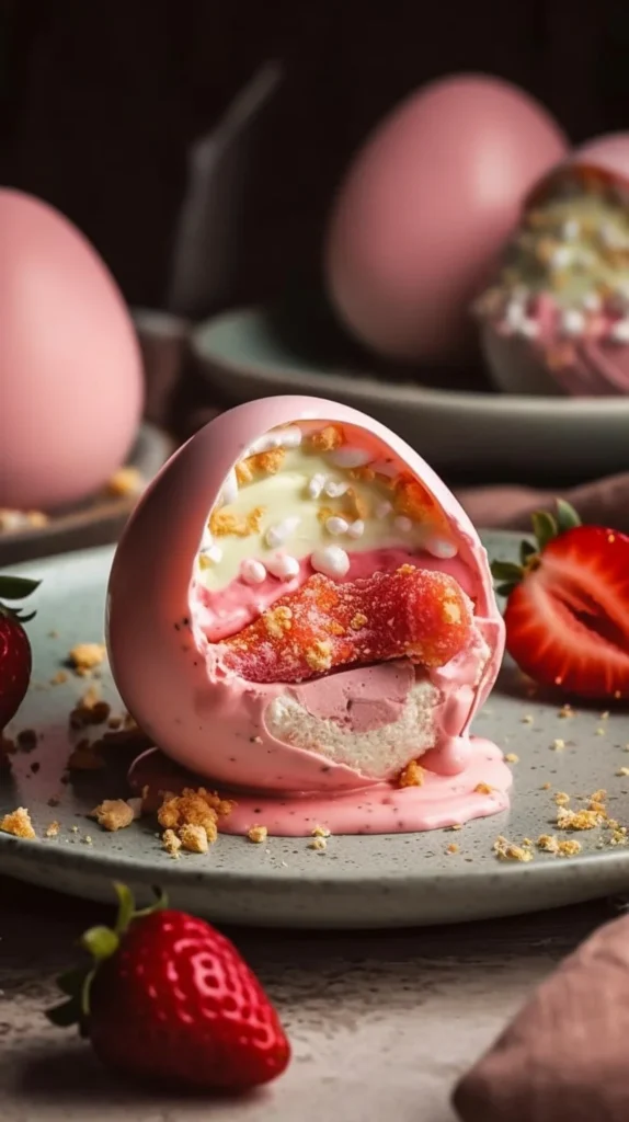 Strawberry Shortcake Easter Egg Bombs for festive celebrations