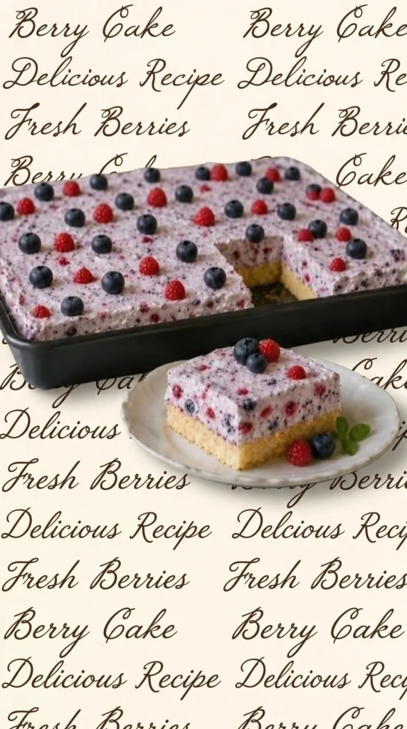 Delicious berry yogurt slices served on a plate, perfect for healthy snacking.