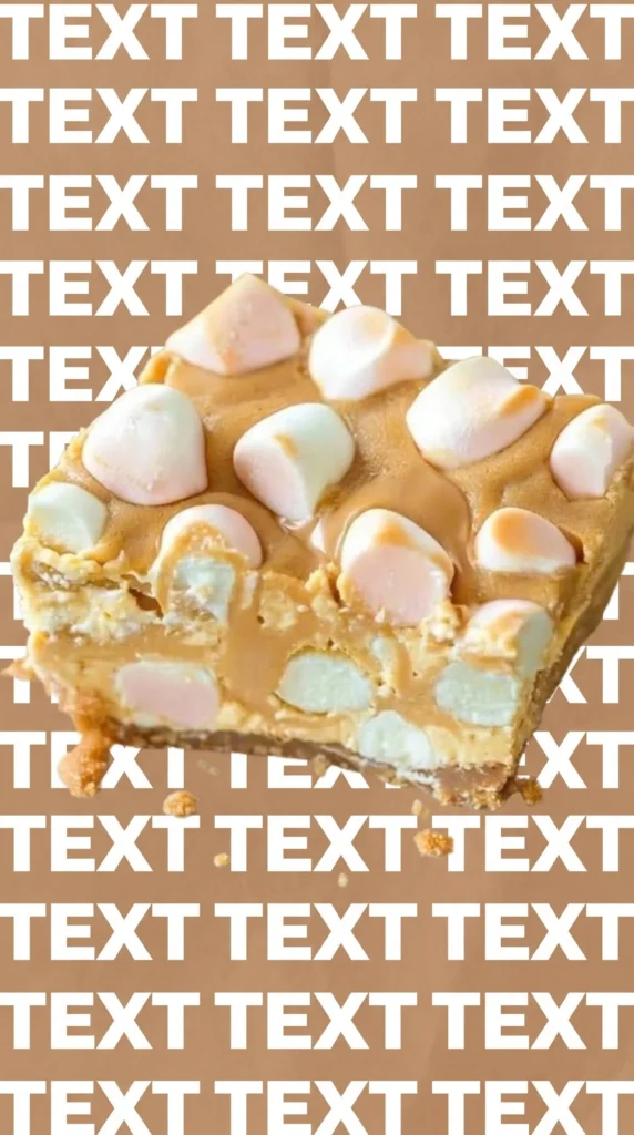 Butterscotch cheesecake with marshmallow swirl in a cookie sheet bake