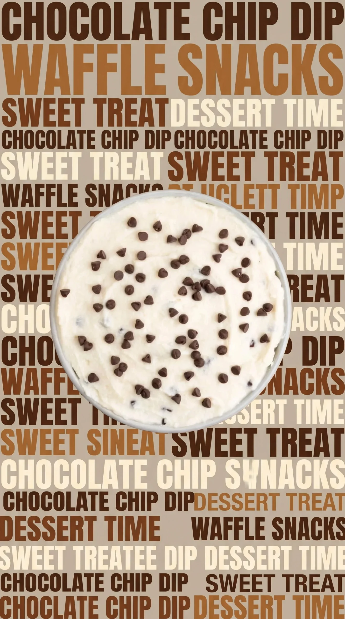 Delicious cannoli dip served in a bowl with chocolate chips and graham crackers