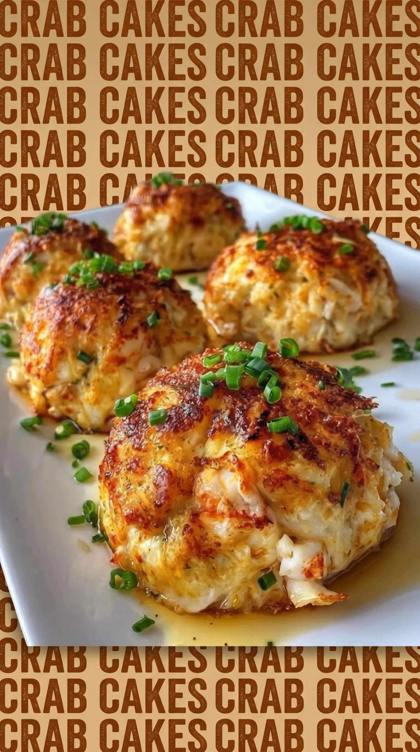 Cheesy seafood stuffed crab bombs served on a plate with herbs.