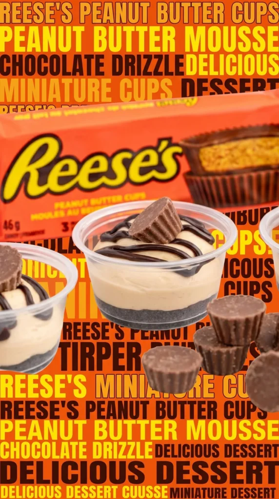 Delicious Chocolate Peanut Butter Dessert Cups for a sweet treat