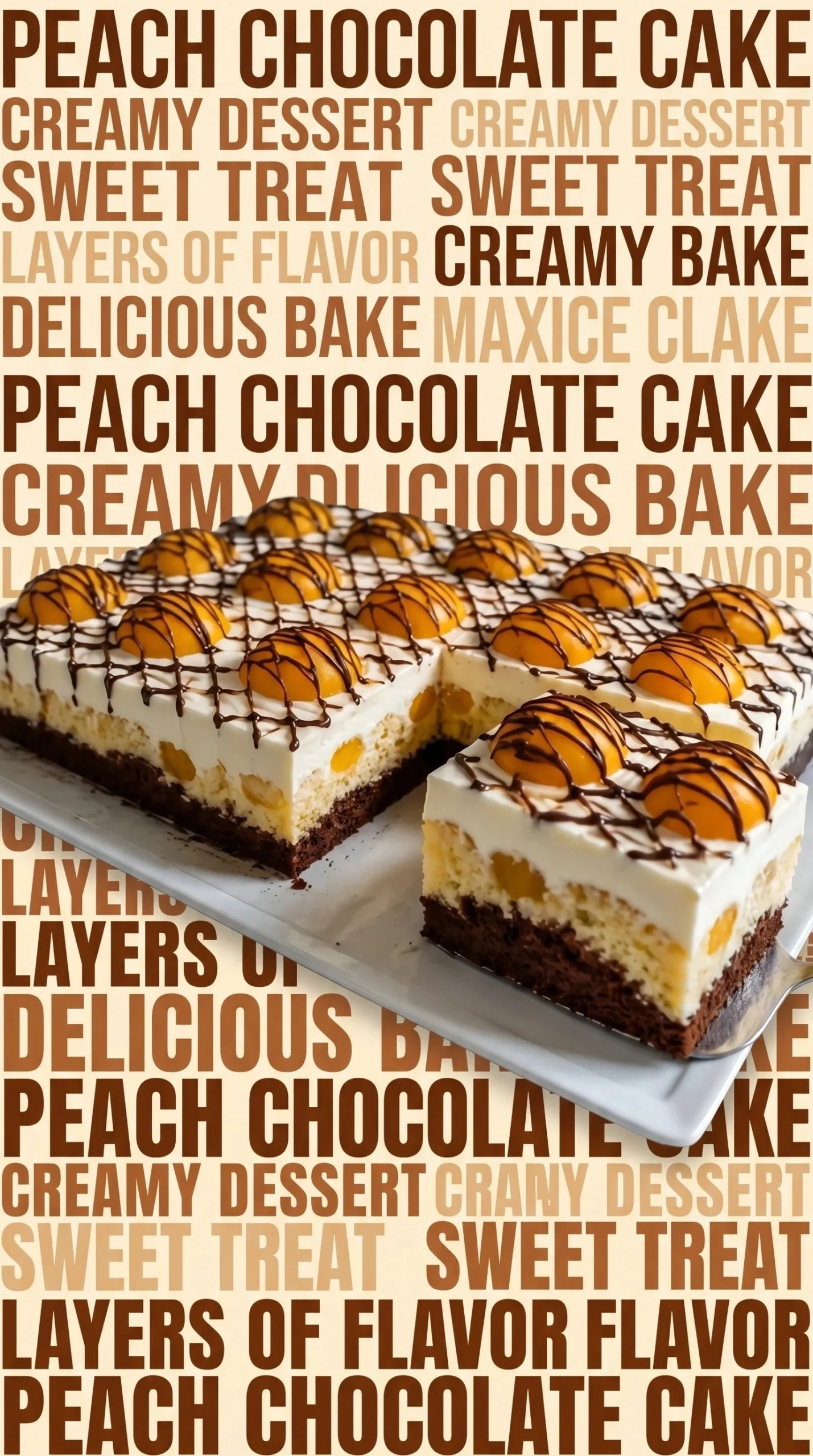 A refreshing dish of Danube Waves with juicy peaches, showcasing a perfect summer treat.