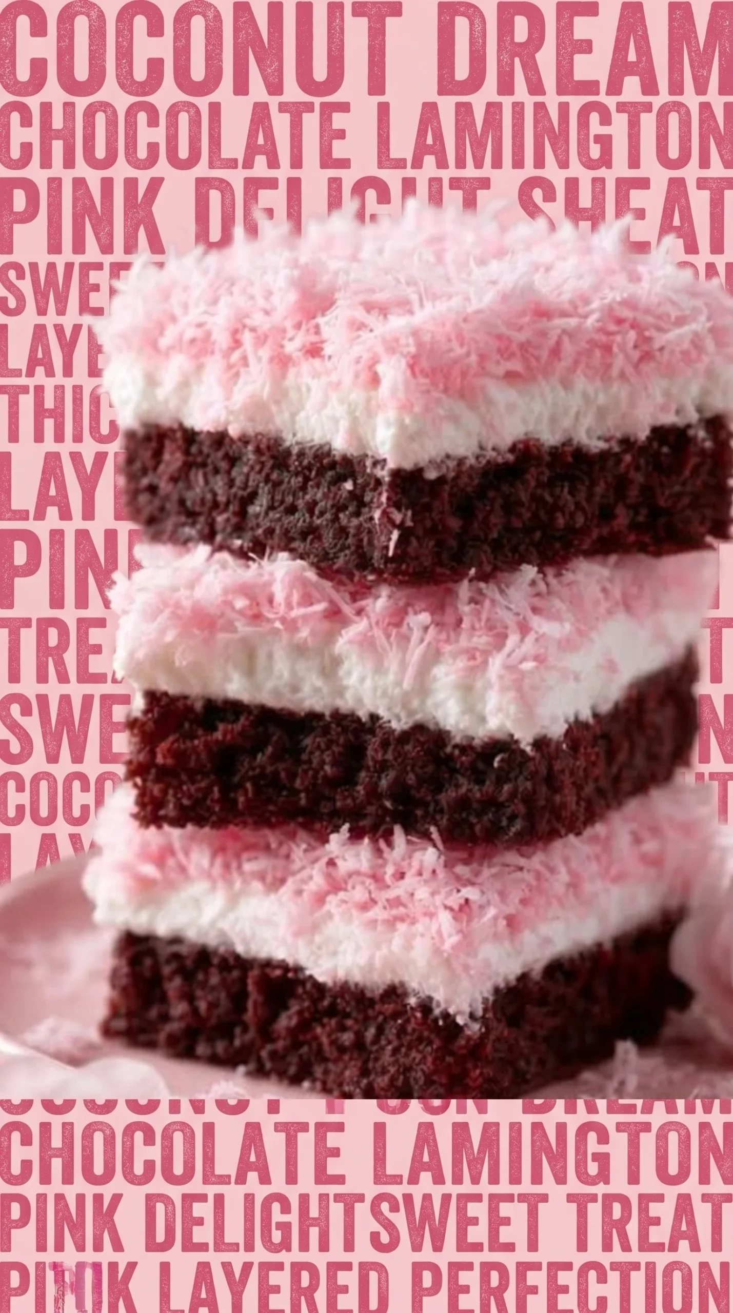 Fudgy marshmallow coconut brownies topped with coconut flakes and chocolate drizzle.