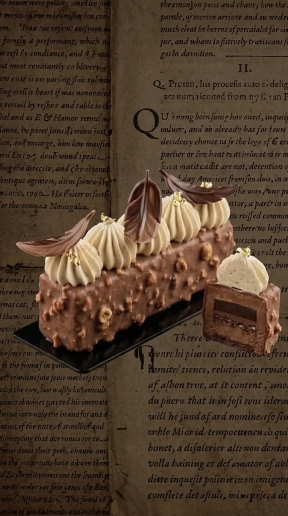 Delicious Hazelnut Chocolate Entremet displayed elegantly on a dessert plate