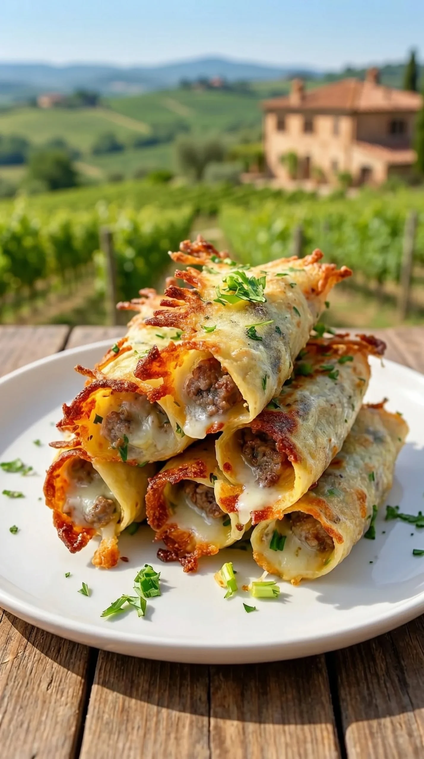 Keto Philly Cheesesteak Roll Ups on a plate with fresh ingredients.