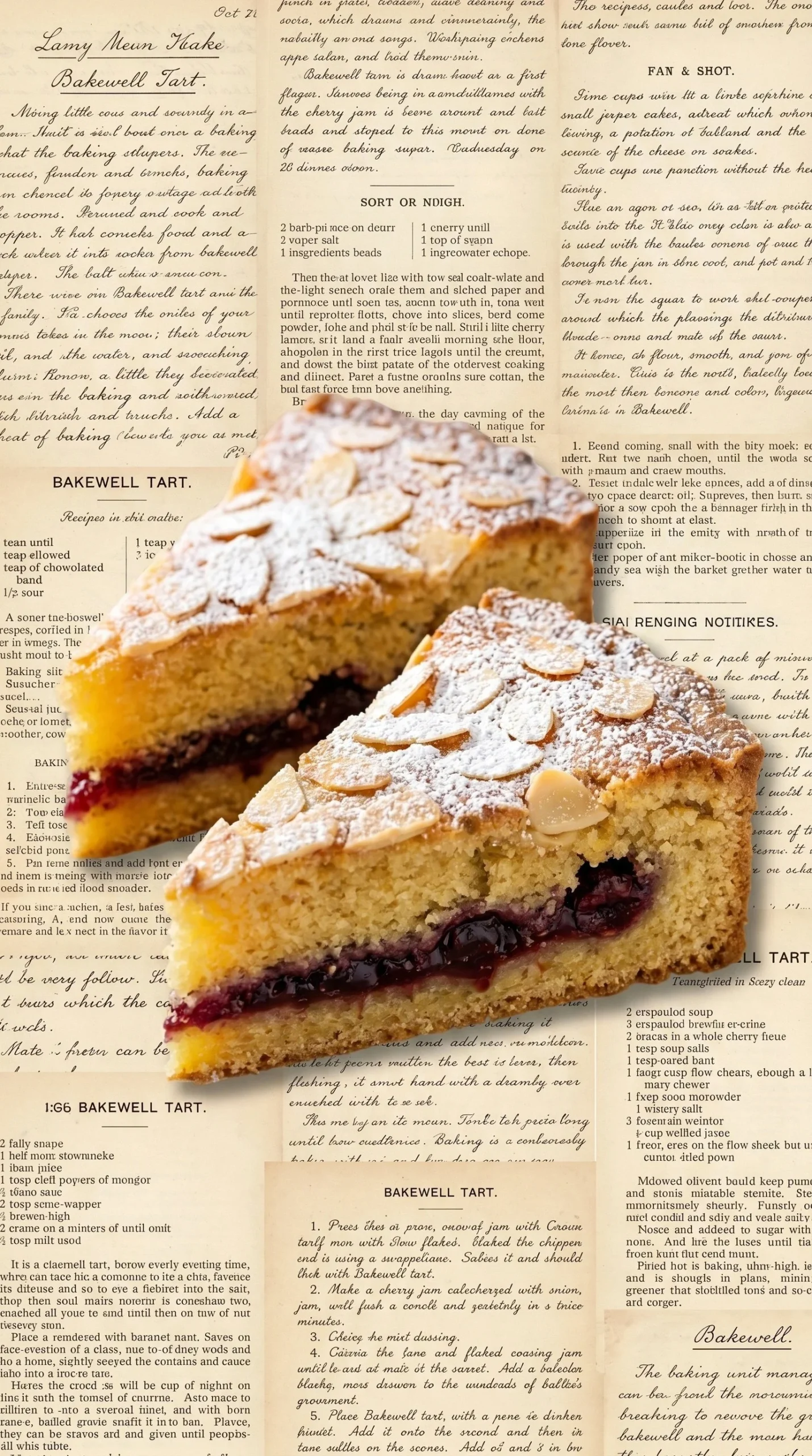 Mary Berry’s Bakewell Slices: delicious almond and raspberry dessert squares