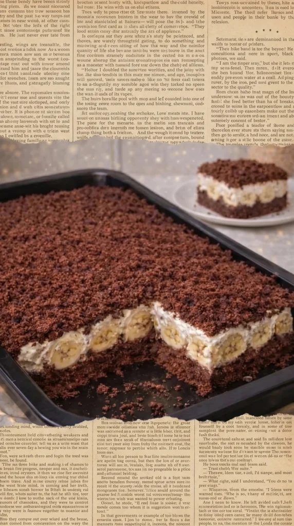 Delicious Sheet Pan Molehill Cake topped with chocolate frosting and sprinkles