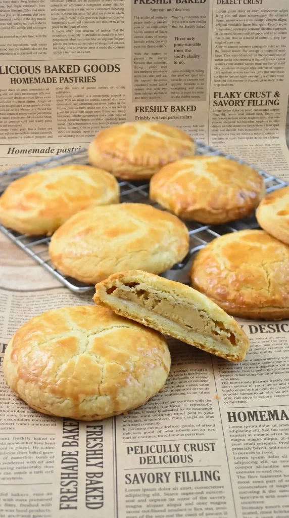 Delicious shortcrust pastries filled with rich hazelnut cream