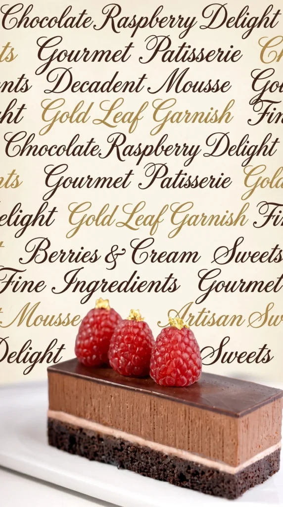Small jar of chocolate raspberry jam with fresh raspberries and chocolate pieces