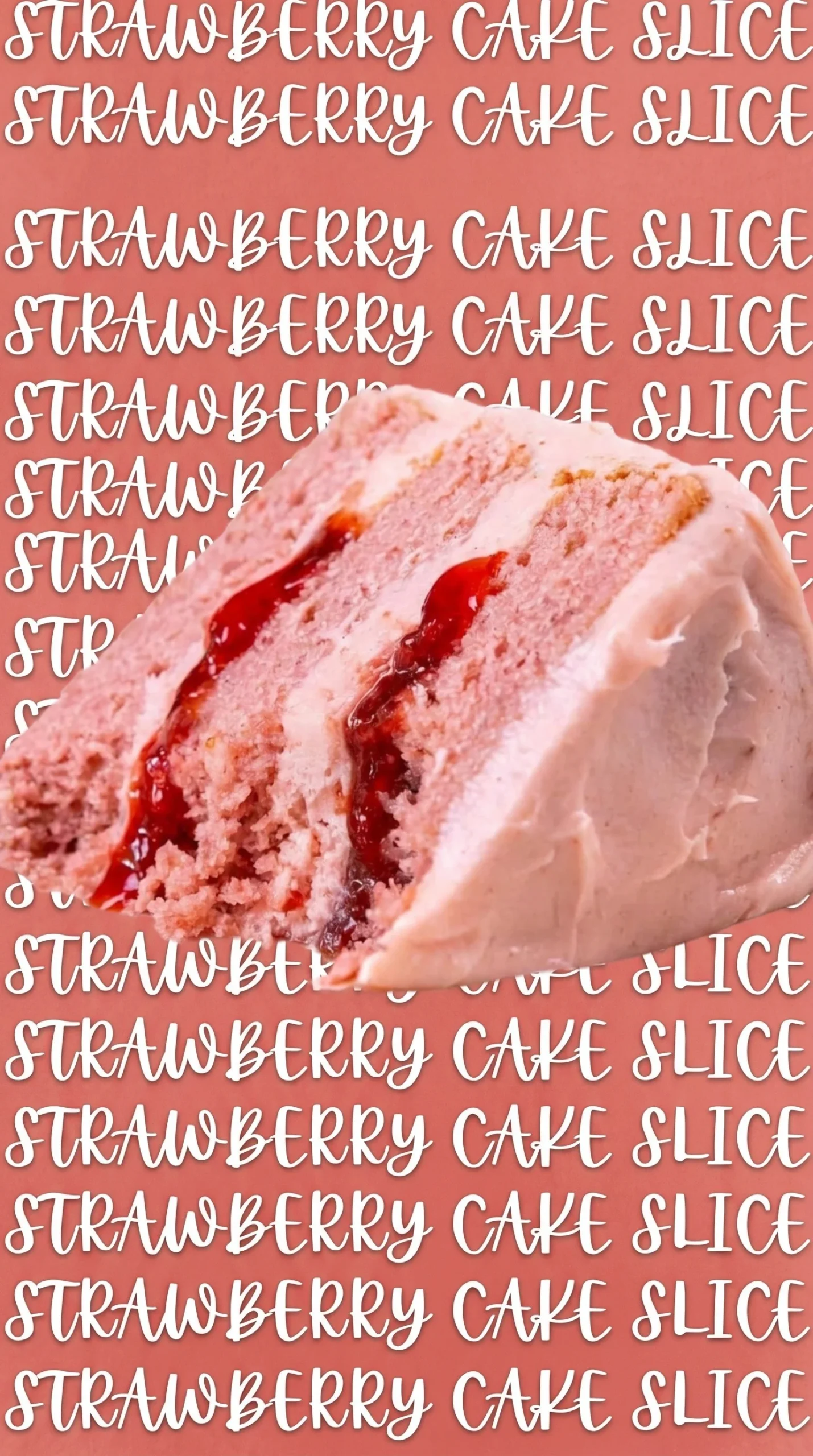 Strawberry cake with fresh strawberry filling, beautifully decorated.