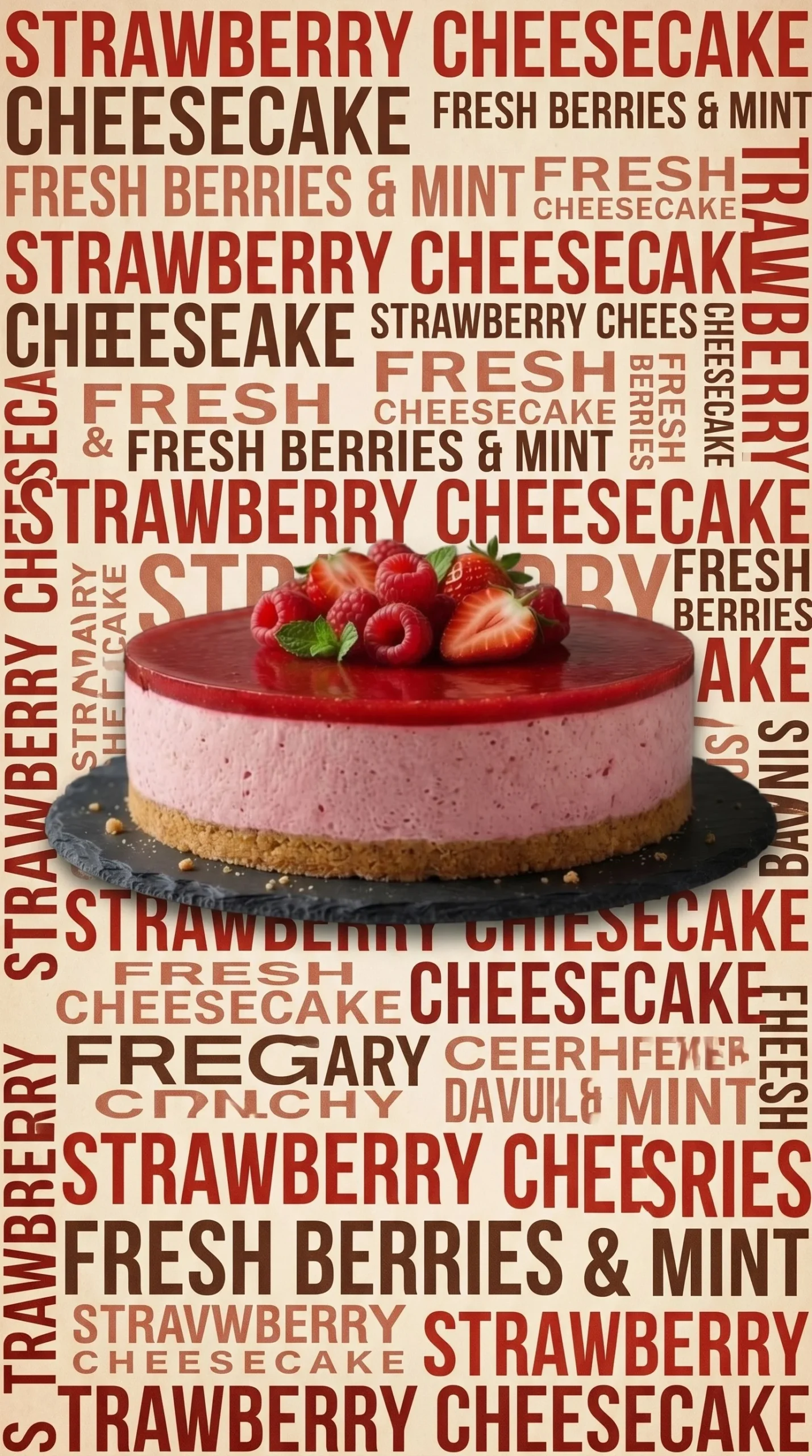 Strawberry Raspberry Bavarian Cream dessert in a decorative bowl