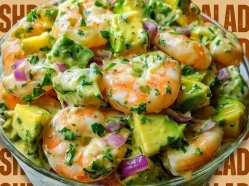 Creamy Shrimp Avocado Salad