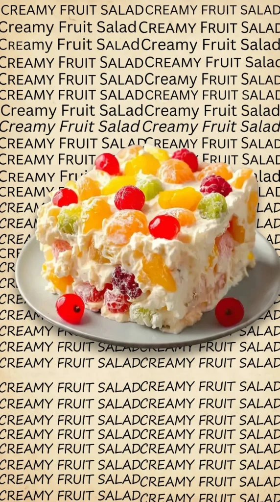 Colorful frozen fruit salad with assorted berries and tropical fruits