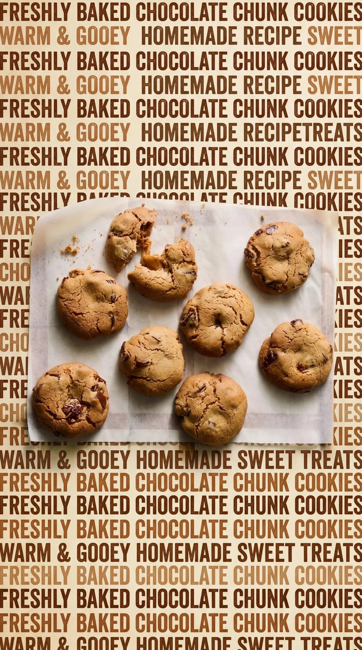 Homemade sticky date cookies with a rich, chewy texture.